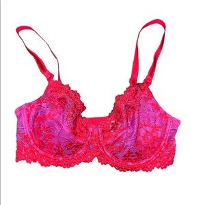 Wacoal Pink Lace Bra 32C